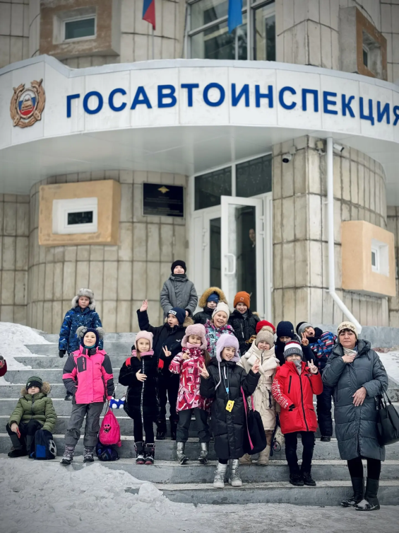 Посещение музея ГИБДД.